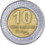 Coin, Uruguay, 10 Pesos Uruguayos, 2000