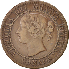 CANADA, Cent, 1859, Royal Canadian Mint, KM #1, EF(40-45), Bronze, 4.45