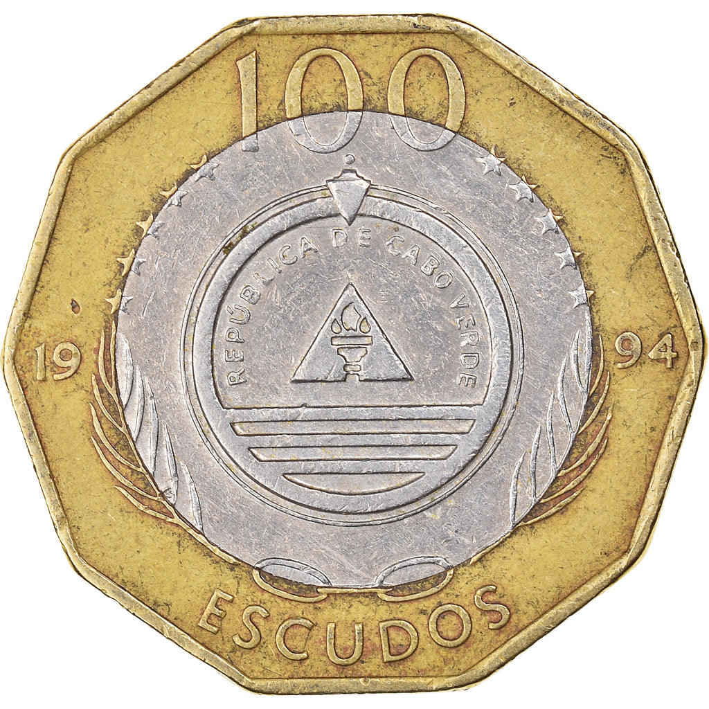 Münze, Cape Verde, 100 Escudos, 1994