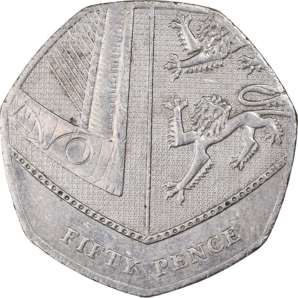 Moneta, Gran Bretagna, 50 Pence, 2012