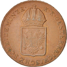 AUSTRIA, Kreuzer, 1816, Schmollnitz, KM #2113, AU(55-58), Copper, 26.6, 9.20