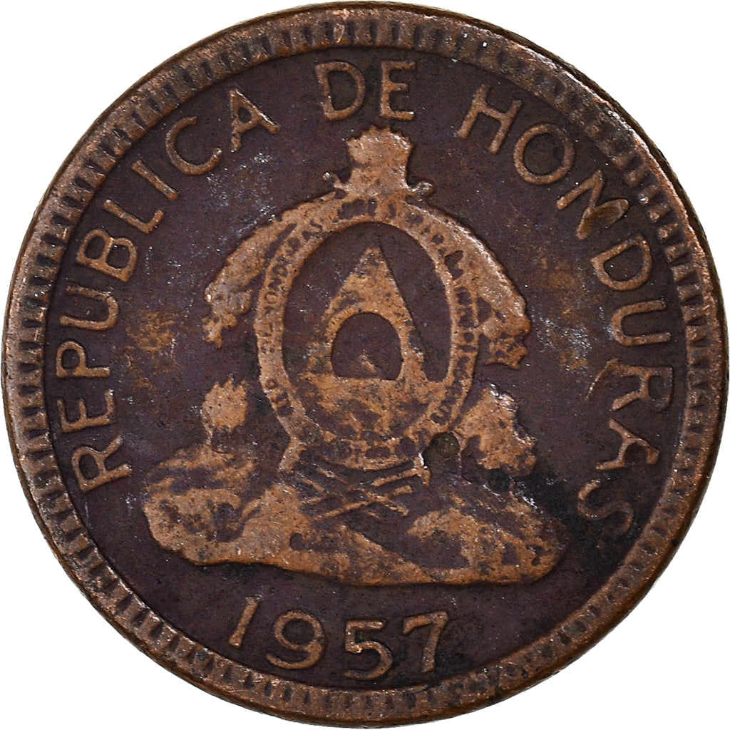 Moneda, Honduras, Centavo, 1957