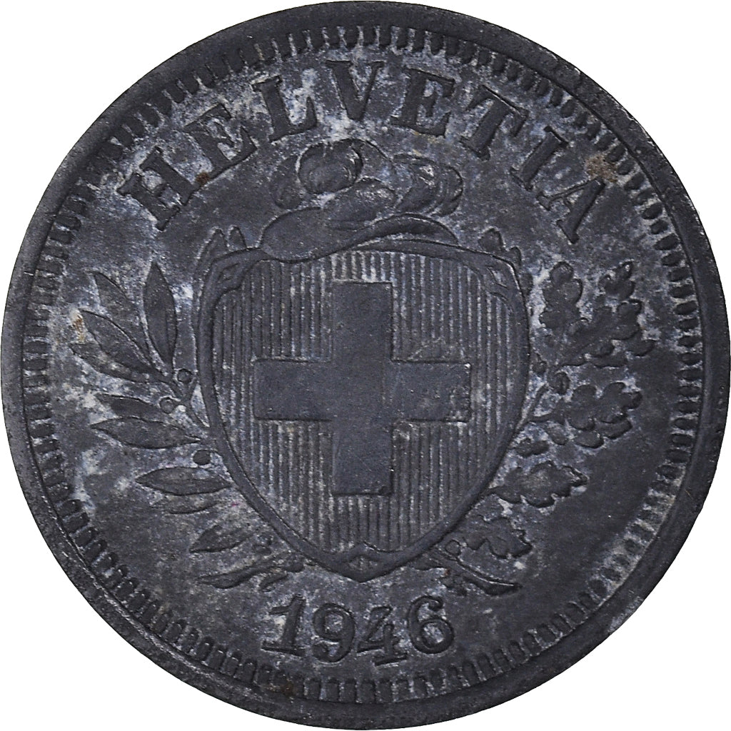 Monnaie, Suisse, Rappen, 1946