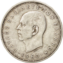 Grèce, Paul Ier, 20 Drachmes 1960, KM 85
