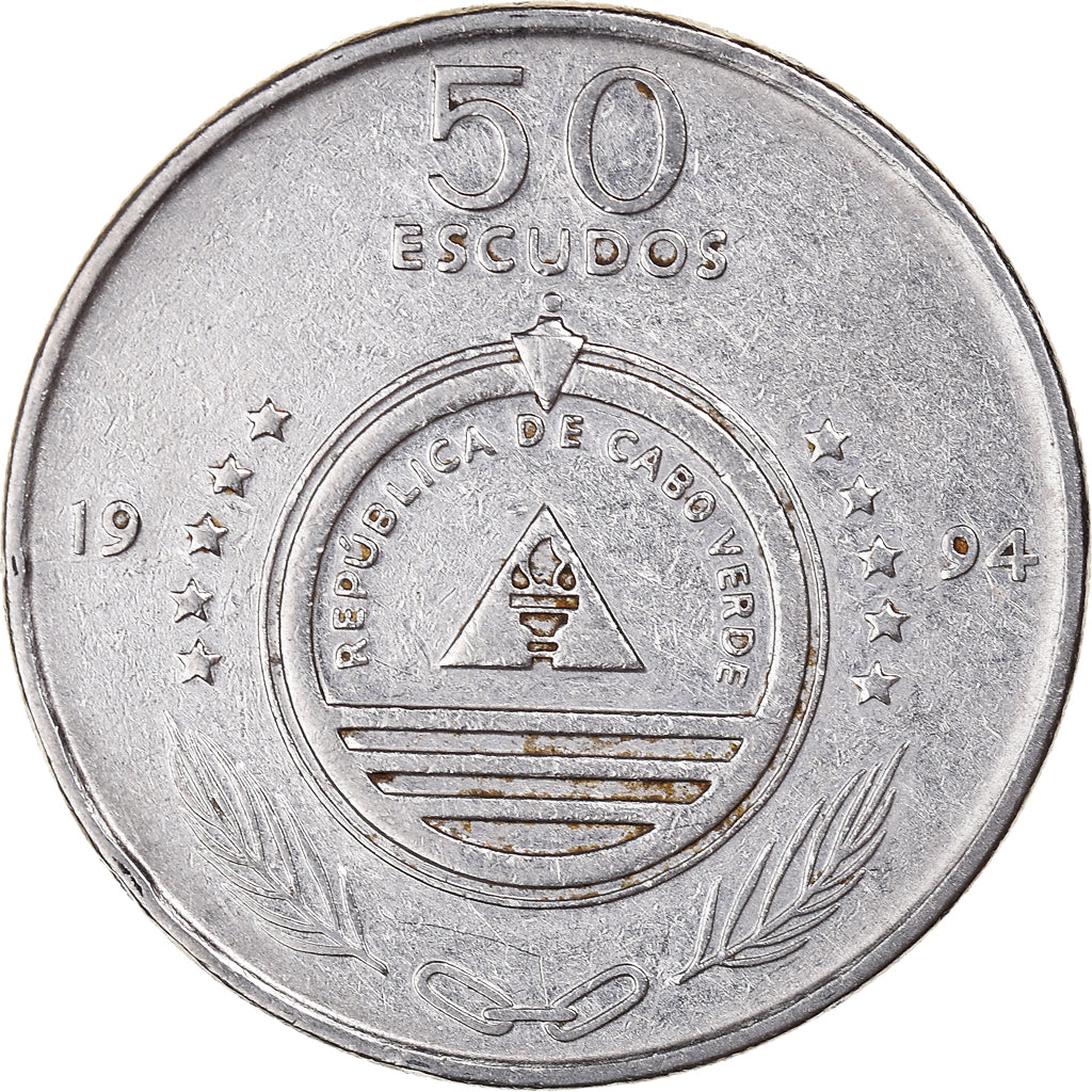 Moneta, Zielony Przylądek, 50 Escudos, 1994