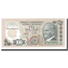 Banknote, Turkey, 100 Lira, 1970, 1970-01-14, KM:189a, UNC(65-70)