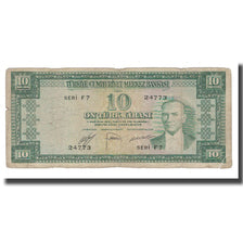 Banconote, Turchia, 10 Lira, 1930, 1930-06-11, KM:156a, B+