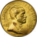 France, Jeton, Etats Fédérés d'Europe, Louis Pasteur, 1928, TB+, Copper Gilt