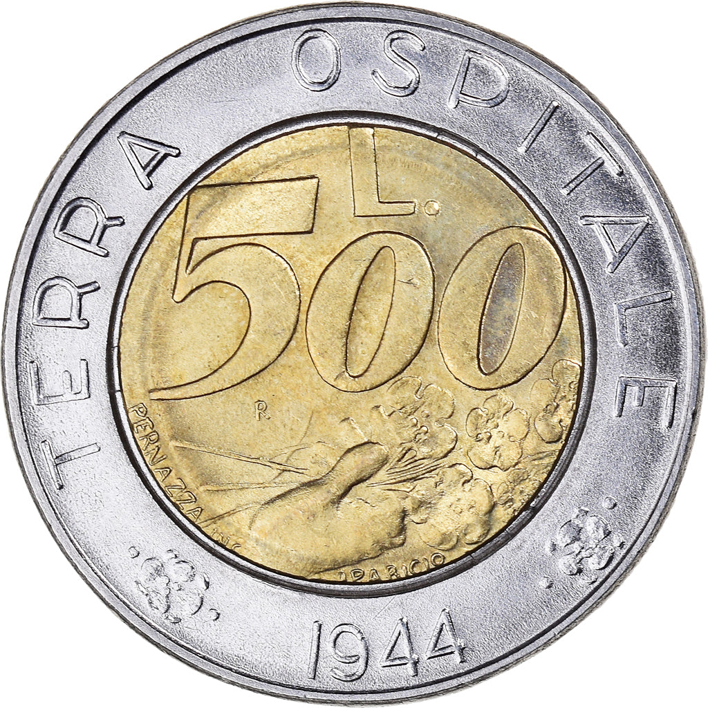 Moneta, San Marino, 500 Lire, 1991