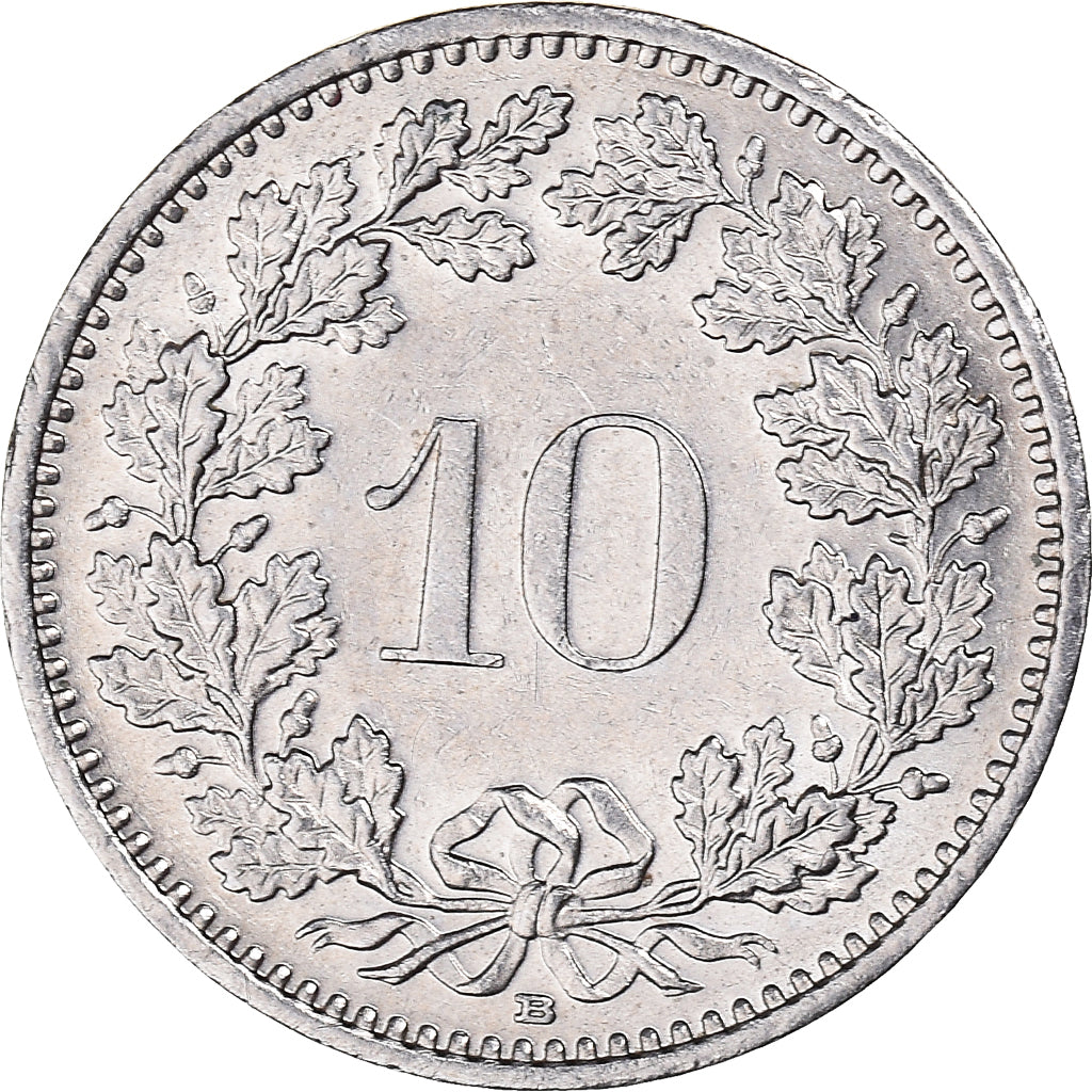 Moneta, Svizzera, 10 Rappen, 1988