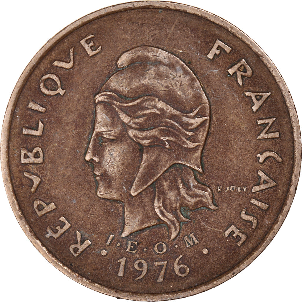 Monnaie, Nouvelle-Calédonie, 100 Francs, 1976