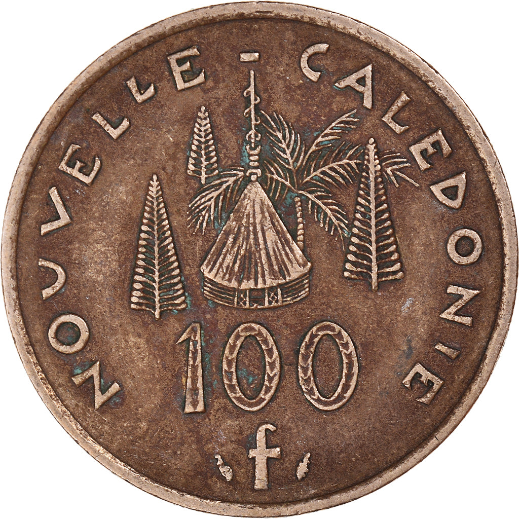 Monnaie, Nouvelle-Calédonie, 100 Francs, 1976