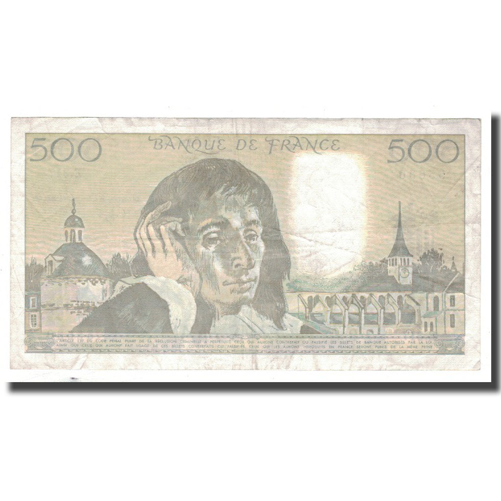 France, 500 Francs, 1990, 1990-07-05, TTB, Fayette:71.44, KM:156h