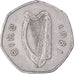 Moeda, REPÚBLICA DA IRLANDA, 50 Pence, 1981