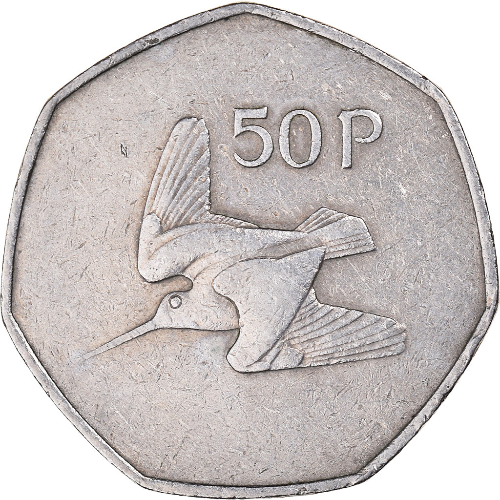 Monnaie, République d'Irlande, 50 Pence, 1981