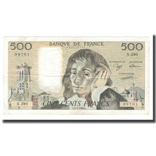 Francia, 500 Francs, 1987, 1987-11-05, BB, Fayette:71.37, KM:156f