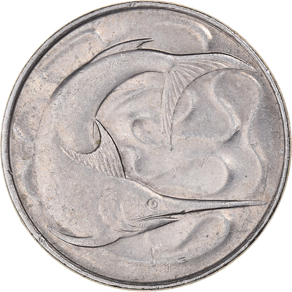 Moeda, Singapura, 20 Cents, 1979