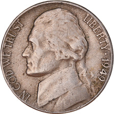Moneta, Stati Uniti, 5 Cents, 1949