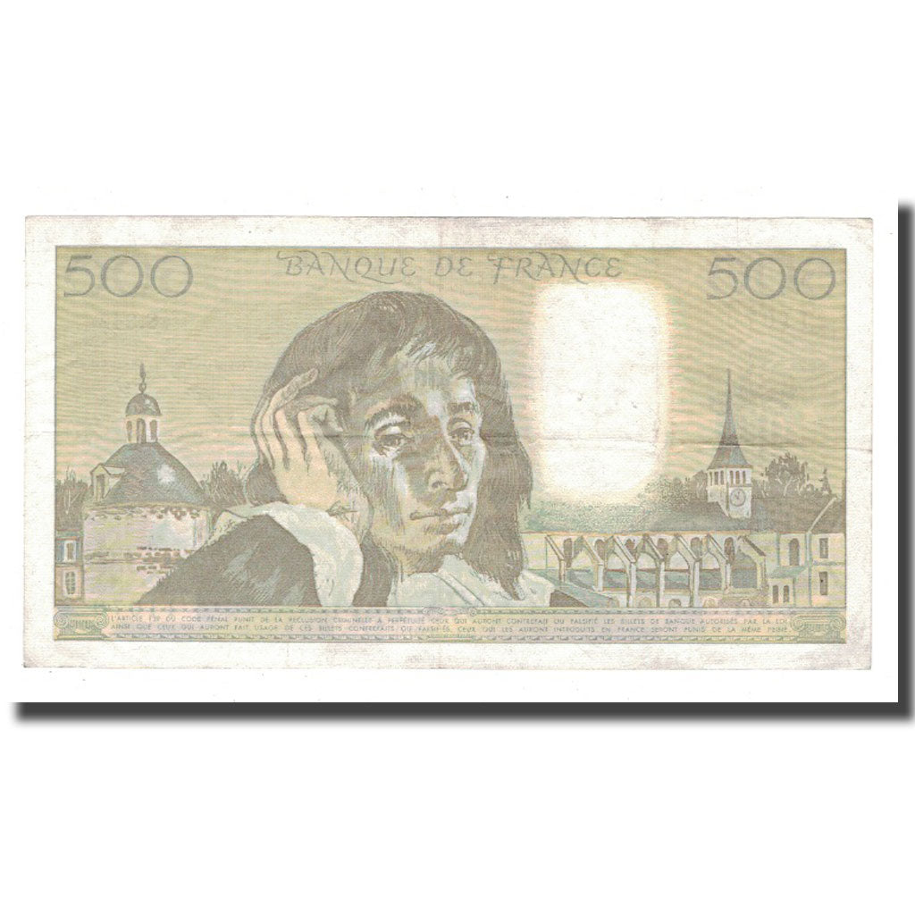 Frankrijk, 500 Francs, 1991, 1991-01-03, TTB, Fayette:71.46, KM:156h