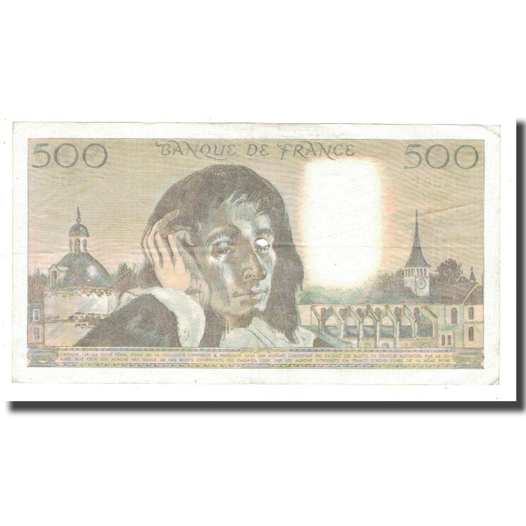 França, 500 Francs, 1984, 1984-07-05, F(12-15), Fayette:71.31, KM:156e