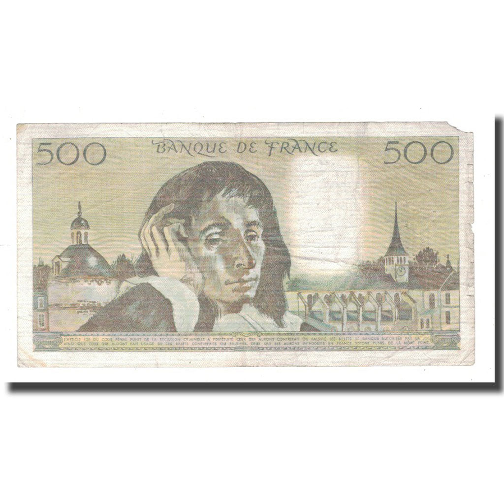 Francia, 500 Francs, 1983, 1983-06-02, MB, Fayette:71.29, KM:156e