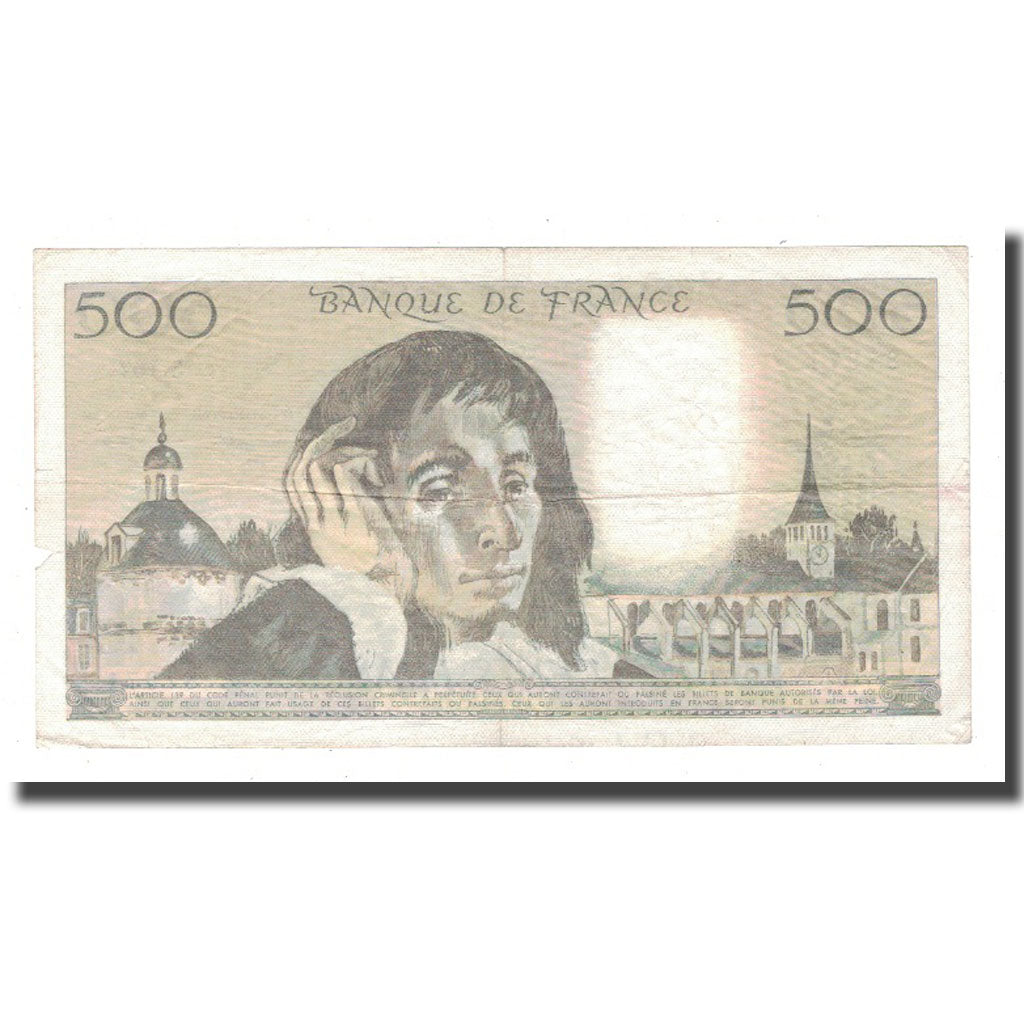 Frankrijk, 500 Francs, 1983, 1983-01-06, B, Fayette:71.28, KM:156e