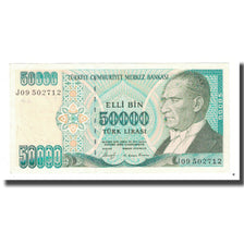 Banknote, Turkey, 50,000 Lira, 1970, 1970-01-14, KM:203a, UNC(63)
