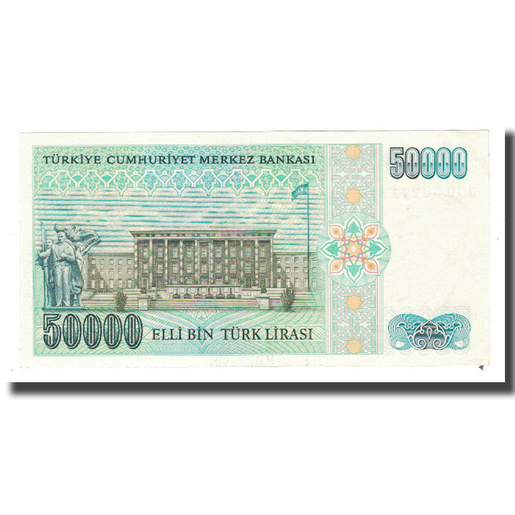 Banknote, Turkey, 50,000 Lira, 1970, 1970-01-14, KM:203a, UNC(63)
