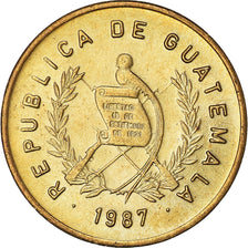 Munten, Guatemala, Centavo, Un, 1987