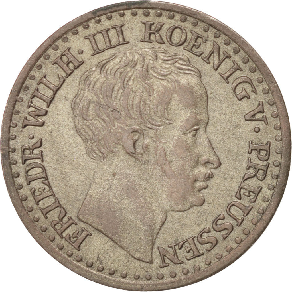 Allemagne, Prusse, Friedrich Wilhelm III, 1 Silber Groschen 1827 Berlin, KM 409