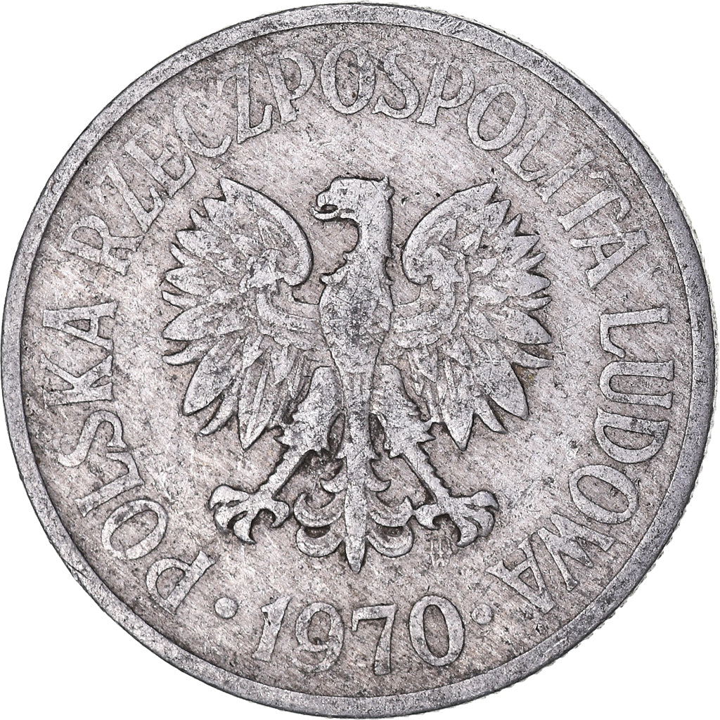 Coin, Poland, 50 Groszy, 1970
