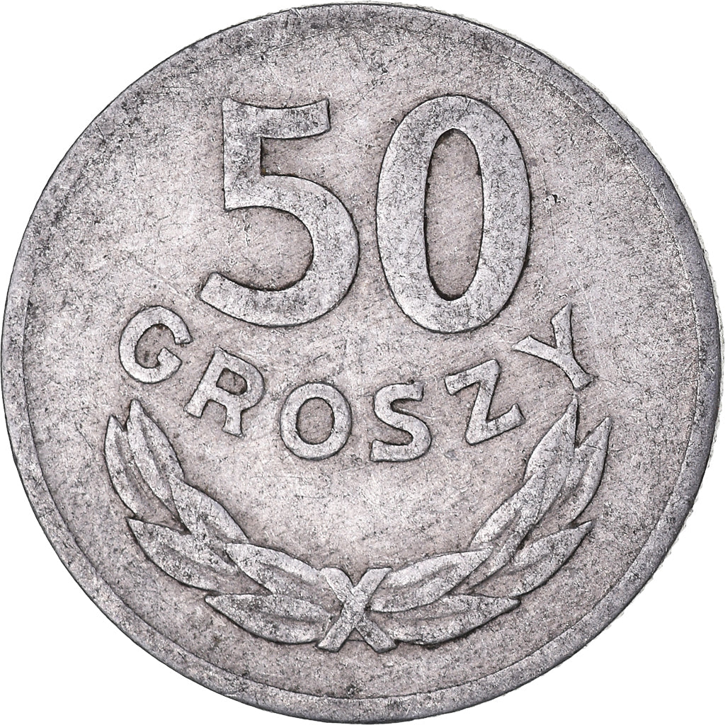 Coin, Poland, 50 Groszy, 1970