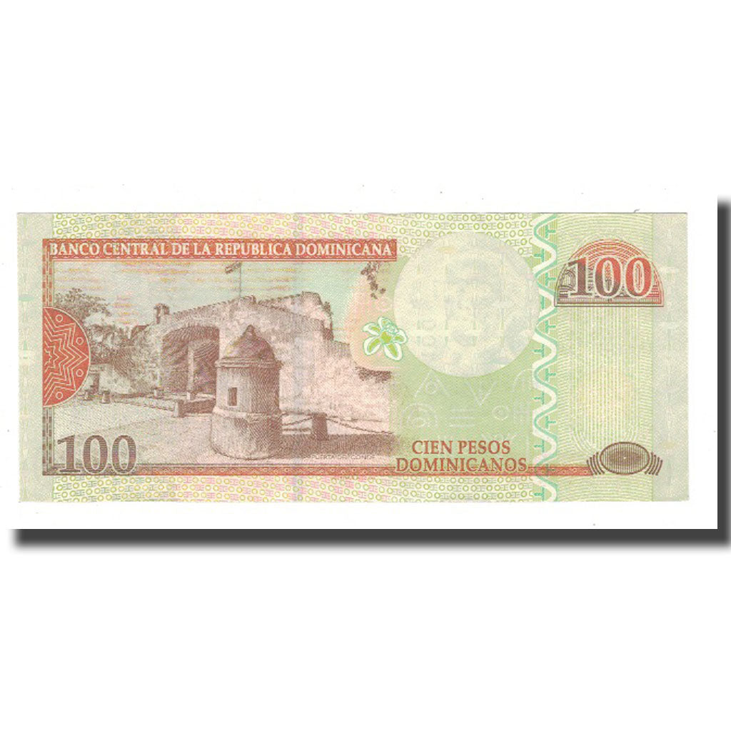 Billet, Dominican Republic, 100 Pesos Dominicanos, 2012, KM:184a, TTB
