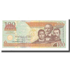 Billete, 100 Pesos Dominicanos, 2012, República Dominicana, KM:184a, MBC