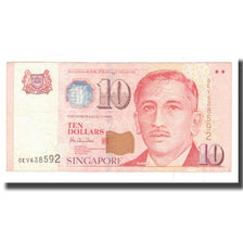 Geldschein, Singapur, 10 Dollars, KM:40, SS