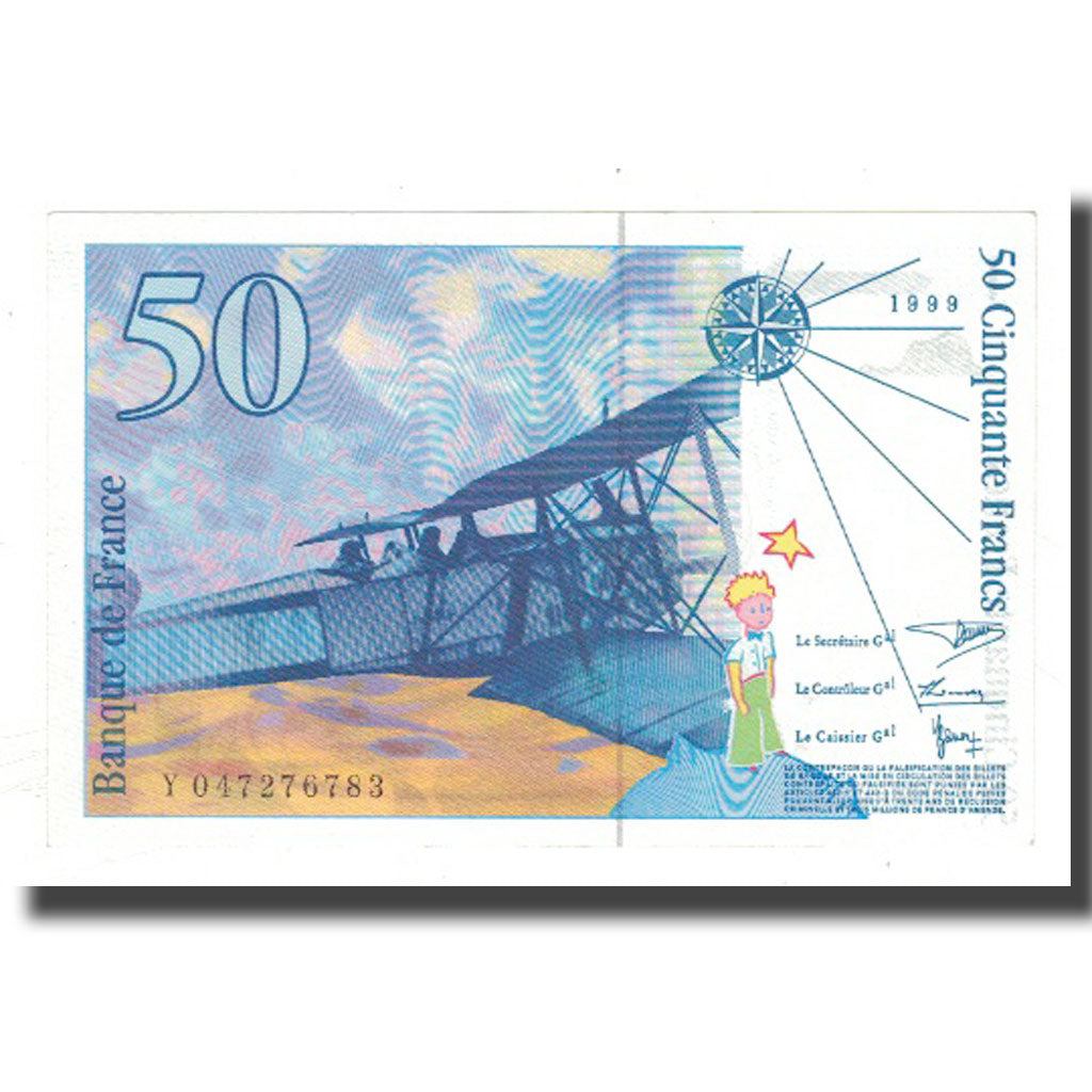 France, 50 Francs, 1999, NEUF, Fayette:73.5, KM:157Ad