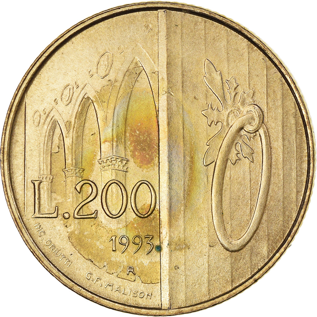 Coin, San Marino, 200 Lire, 1993