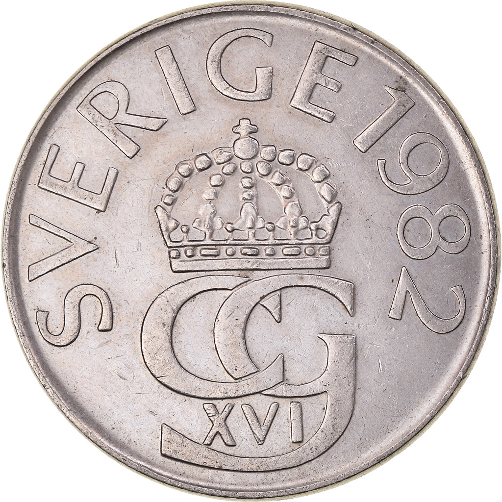 Coin, Sweden, 5 Kronor, 1982