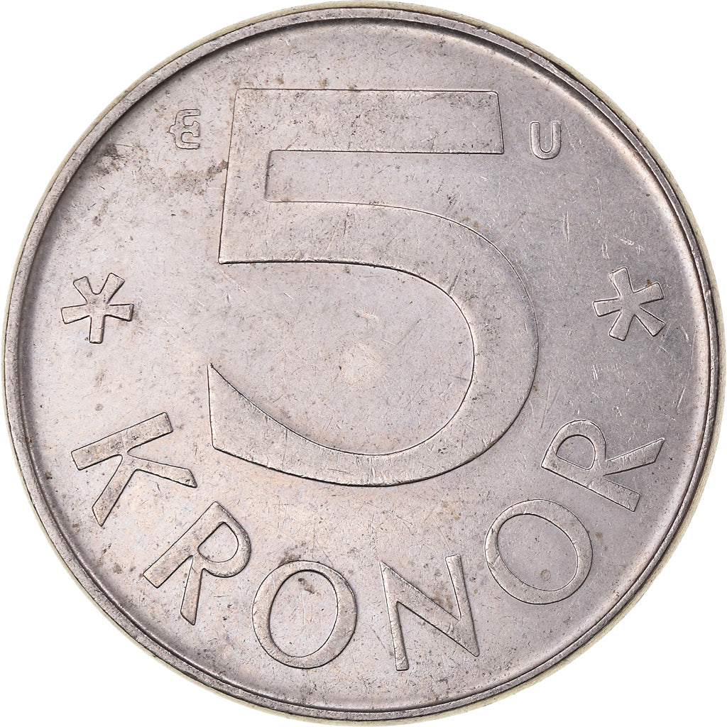 Coin, Sweden, 5 Kronor, 1982