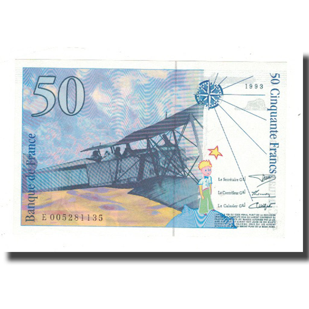 France, 50 Francs, 1993, UNC(65-70), Fayette:72.2, KM:157b