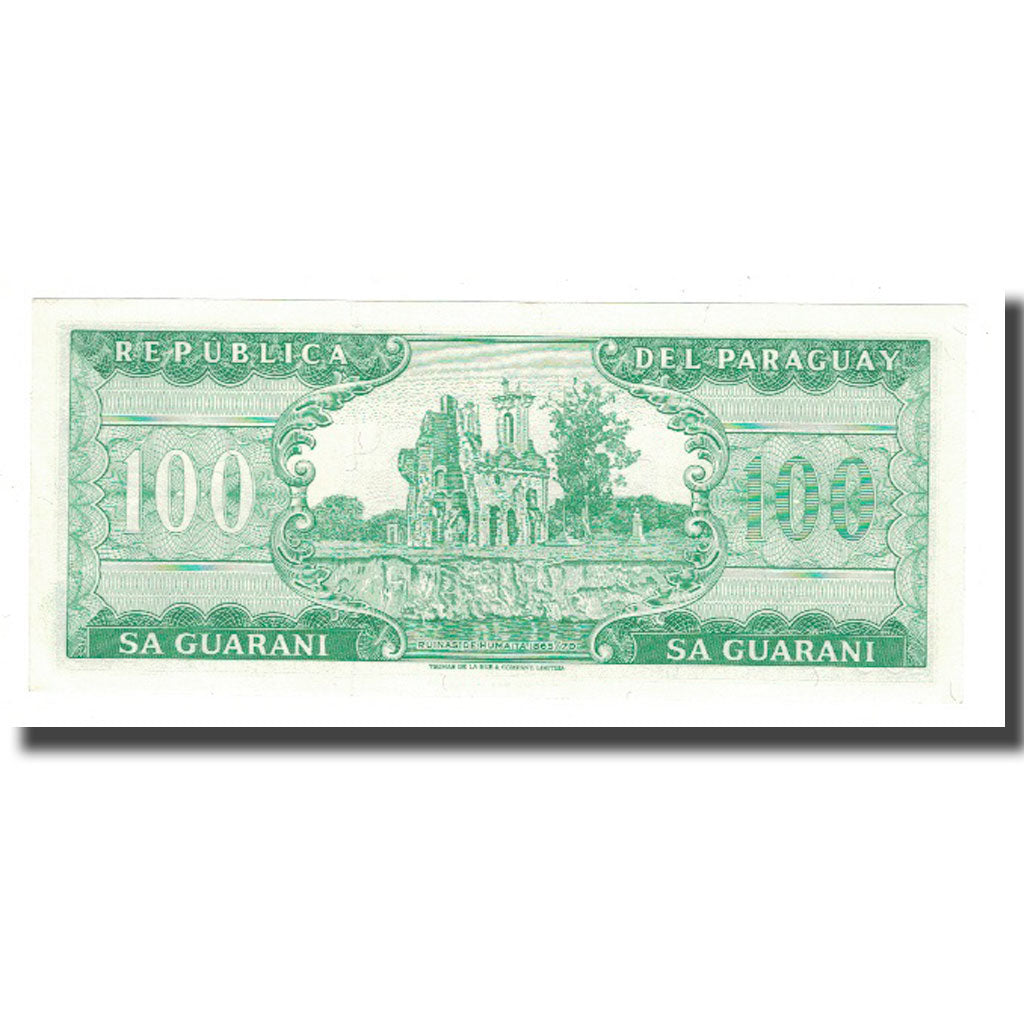Banconote, Paraguay, 100 Guaranies, 1952, 1952-03-25, KM:199b, BB