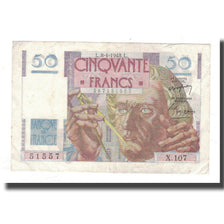 France, 50 Francs, 1948, 1948-04-08, TTB, Fayette:19.10, KM:127b