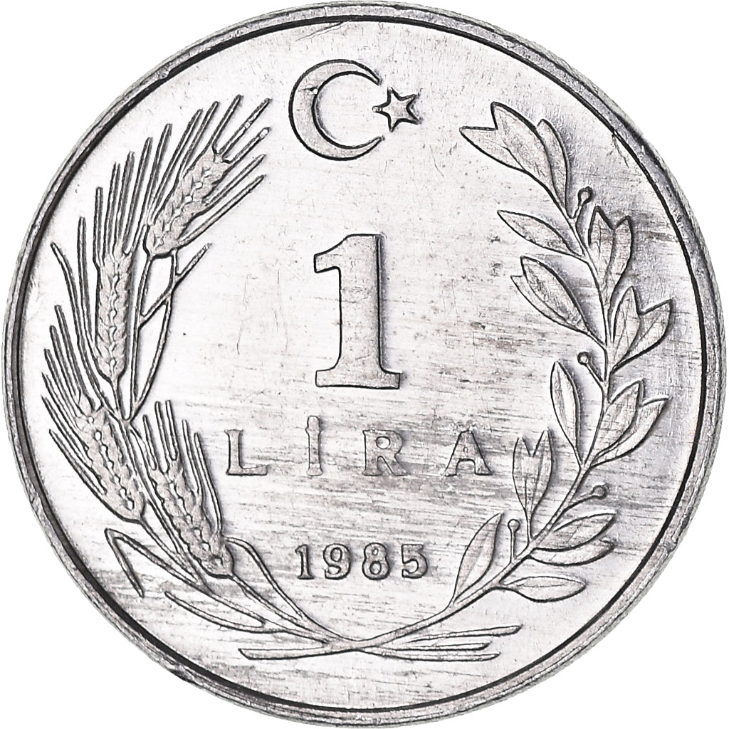 Moeda, Turquia, Lira, 1985