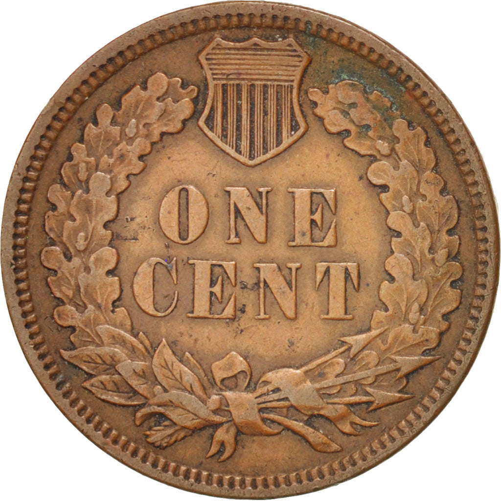 UNITED STATES, Indian Head Cent, Cent, 1886, U.S. Mint, KM #90a, AU(50-53),...
