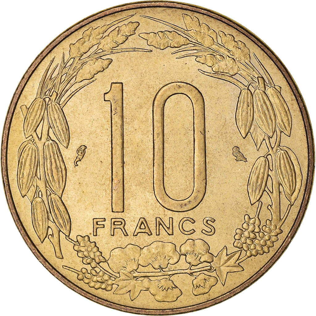 Coin, EQUATORIAL AFRICAN STATES, 10 Francs, 1969