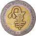 Moneda, África del Oeste, 200 Francs, 2005