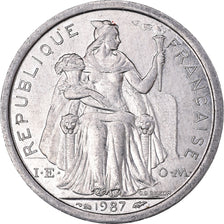 Moneda, Polinesia francesa, Franc, 1987