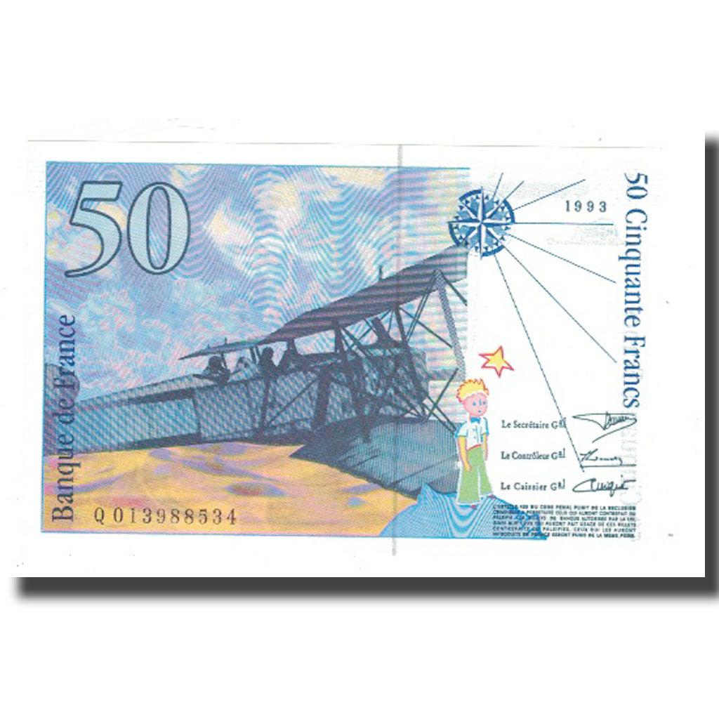 Frankrijk, 50 Francs, 1993, NIEUW, Fayette:72.2, KM:157b