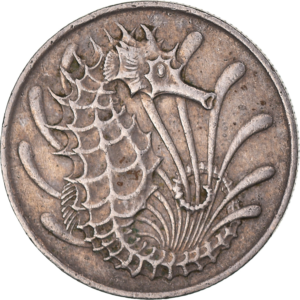 Münze, Singapur, 10 Cents, 1971