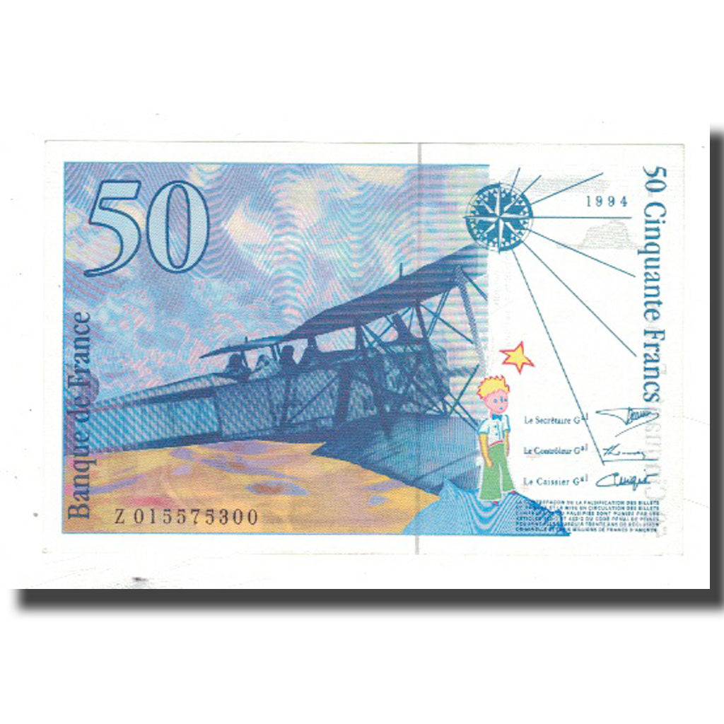 France, 50 Francs, 1994, AU(50-53), Fayette:73.1a, KM:157Ab
